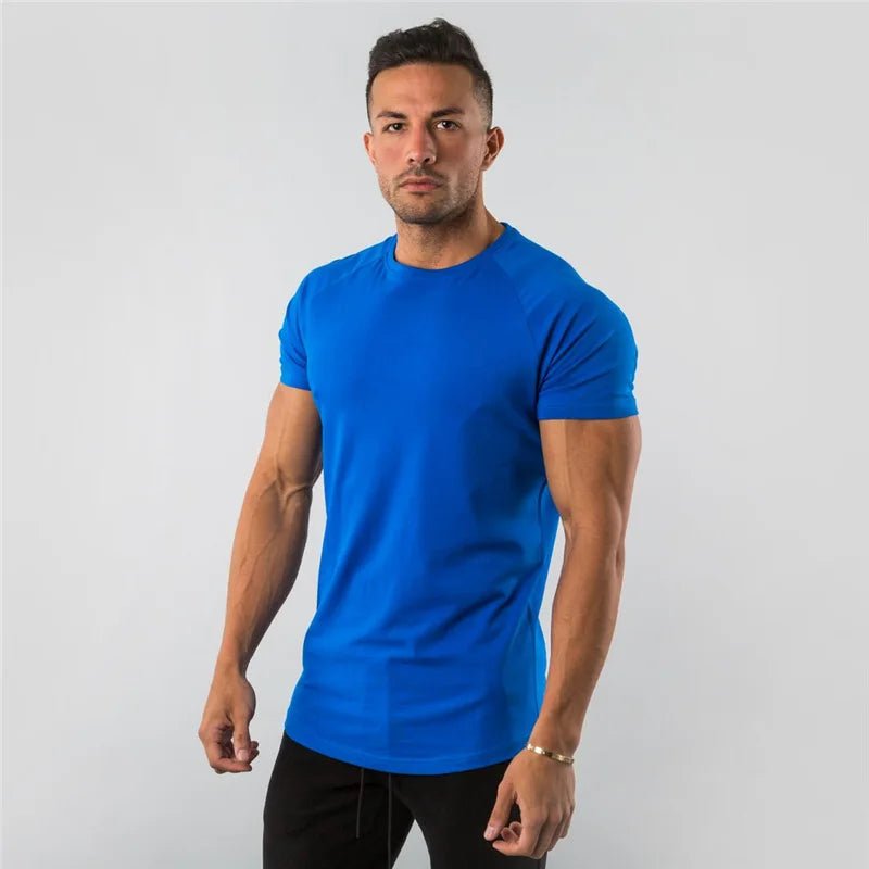 Men's Slim Fit Gym Top Tee - PickXee