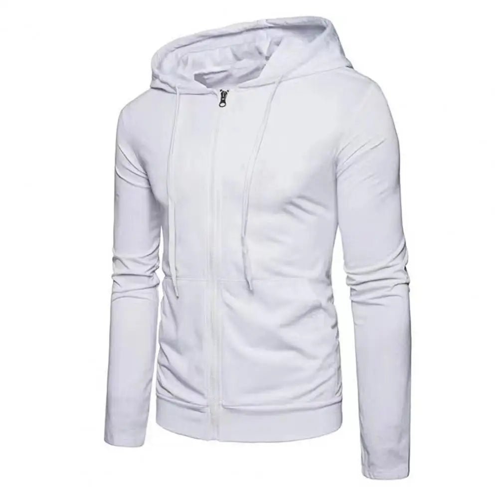 Men's Slim Fit Zip Hoodie - PickXee