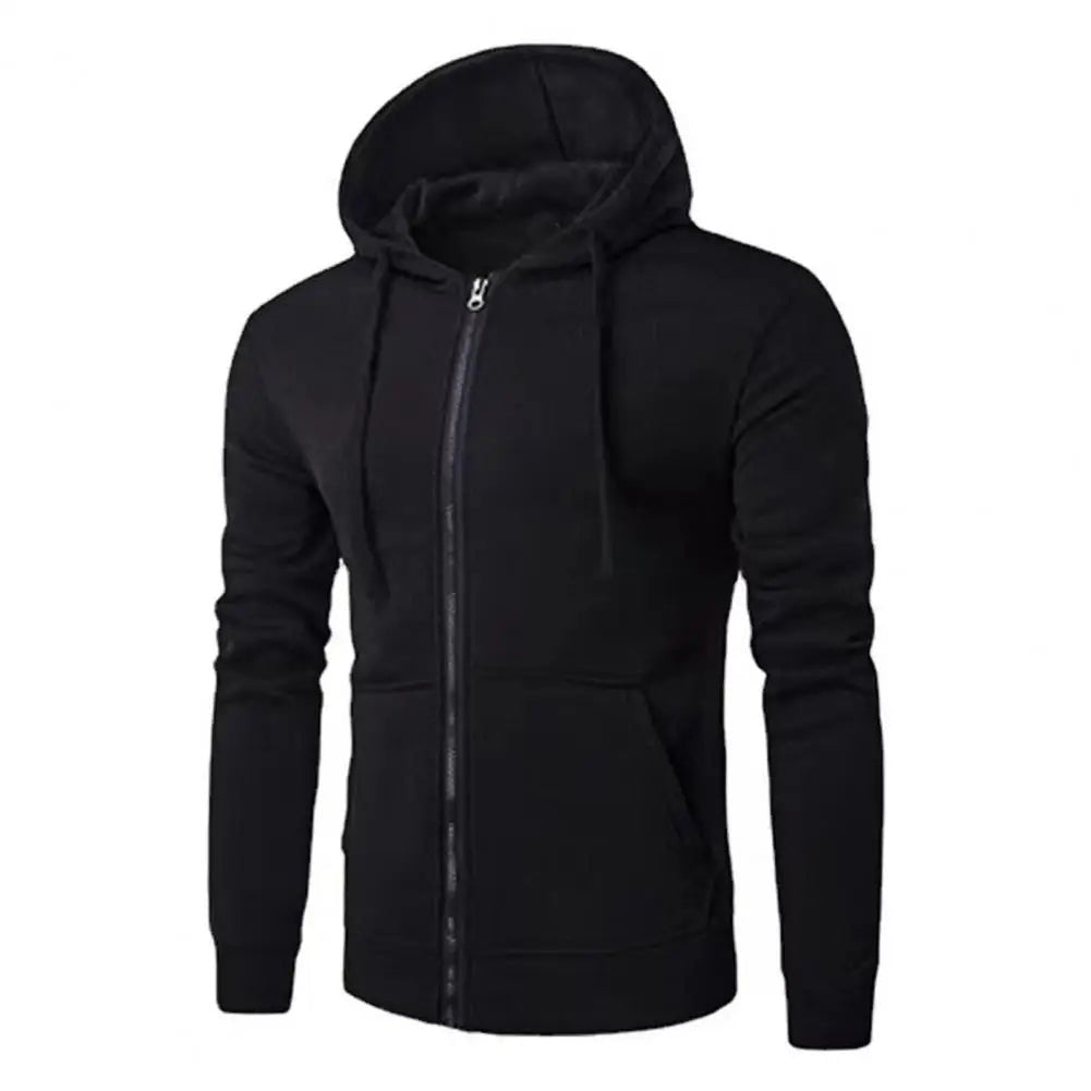 Men's Slim Fit Zip Hoodie - PickXee