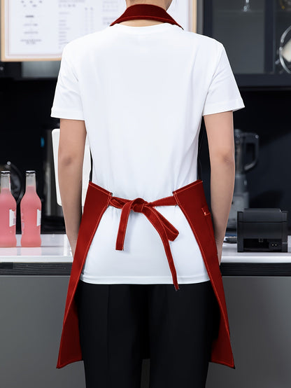 Polyester Apron with Pockets - PickXee