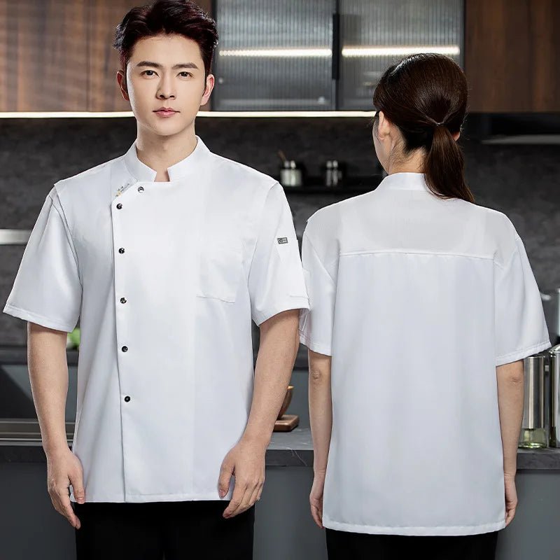 Silk Cotton Chef Uniform - PickXee