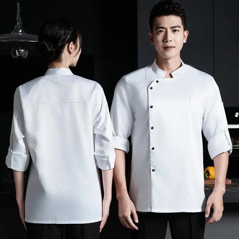 Silk Cotton Chef Uniform - PickXee