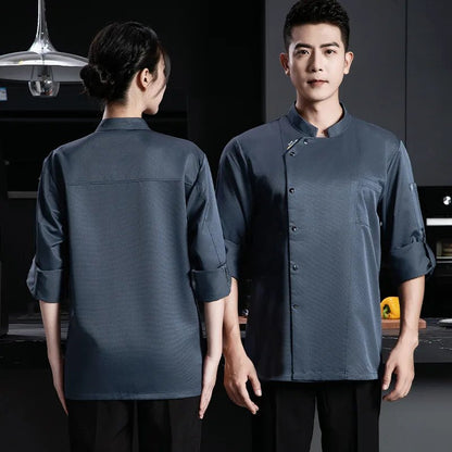 Silk Cotton Chef Uniform - PickXee
