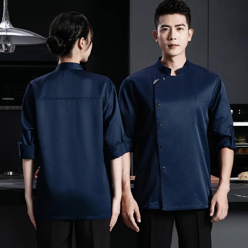 Silk Cotton Chef Uniform - PickXee