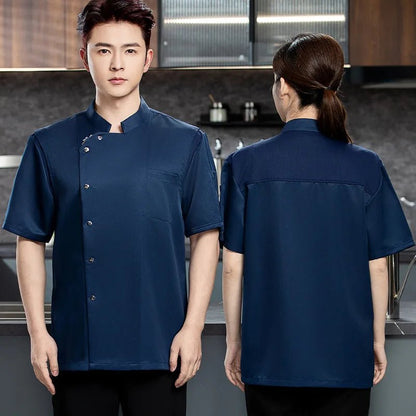 Silk Cotton Chef Uniform - PickXee