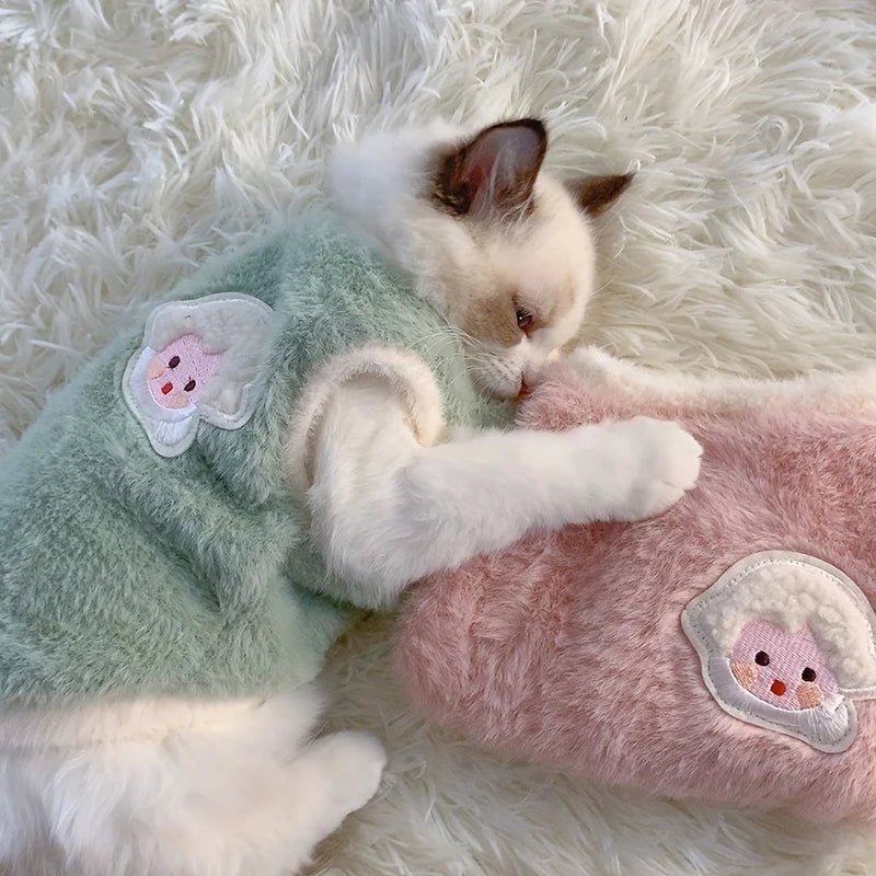 Small Pet Cat Winter Outfit - PickXee