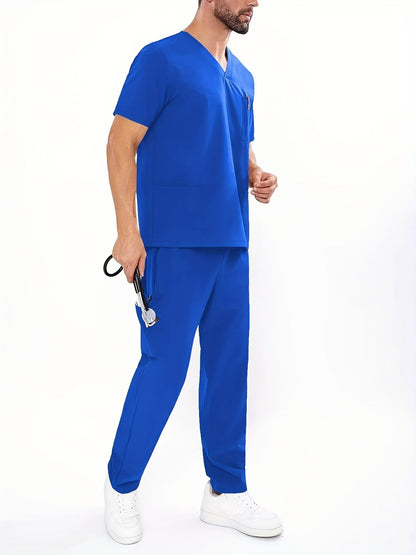 Unisex Medical Scrub Uniform - PickXee
