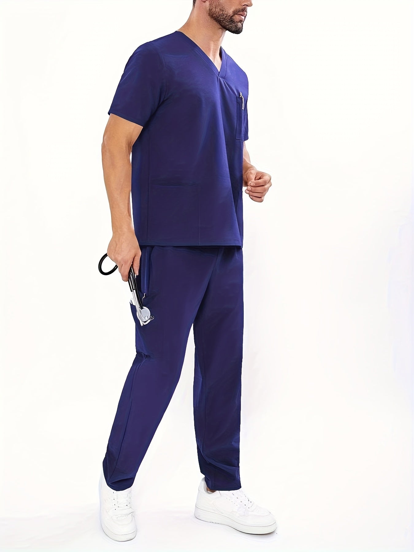 Unisex Medical Scrub Uniform - PickXee