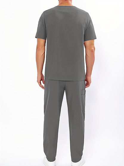 Unisex Medical Scrub Uniform - PickXee