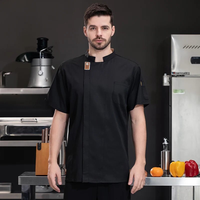 Unisex Summer Chef Jacket - PickXee