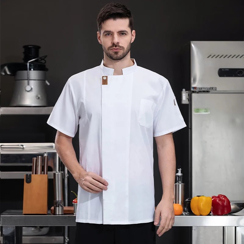 Unisex Summer Chef Jacket - PickXee
