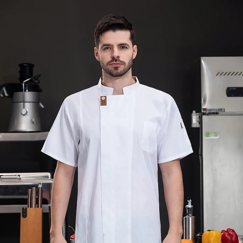 Unisex Summer Chef Jacket - PickXee