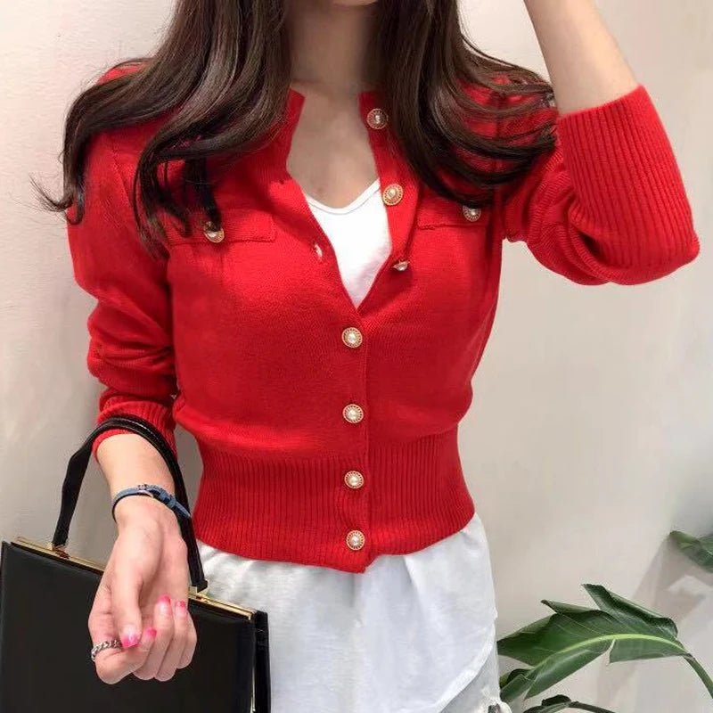 Women’s Autumn Knitted Cardigan Coat - PickXee