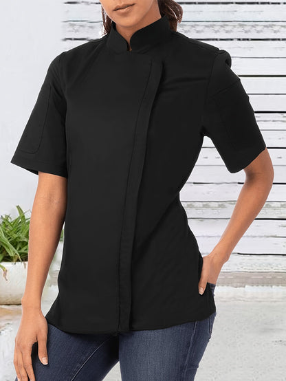 Women’s Solid Color Blouse - PickXee